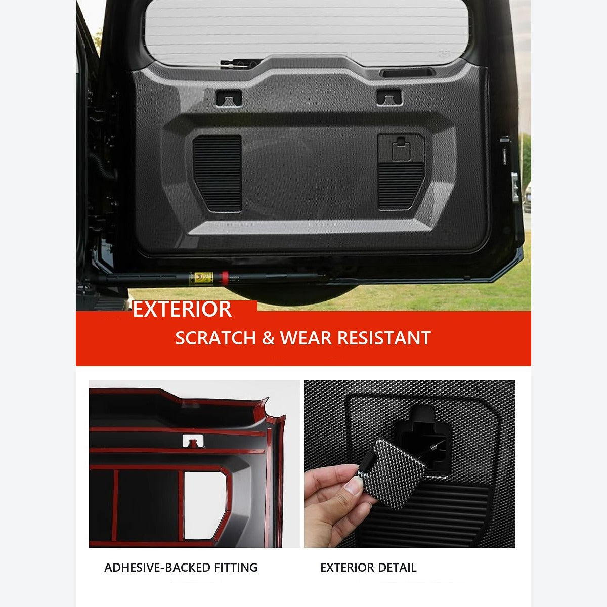 Carbon-Look Interior Protective Panel Collection for GWM Tank 400 – product image 2