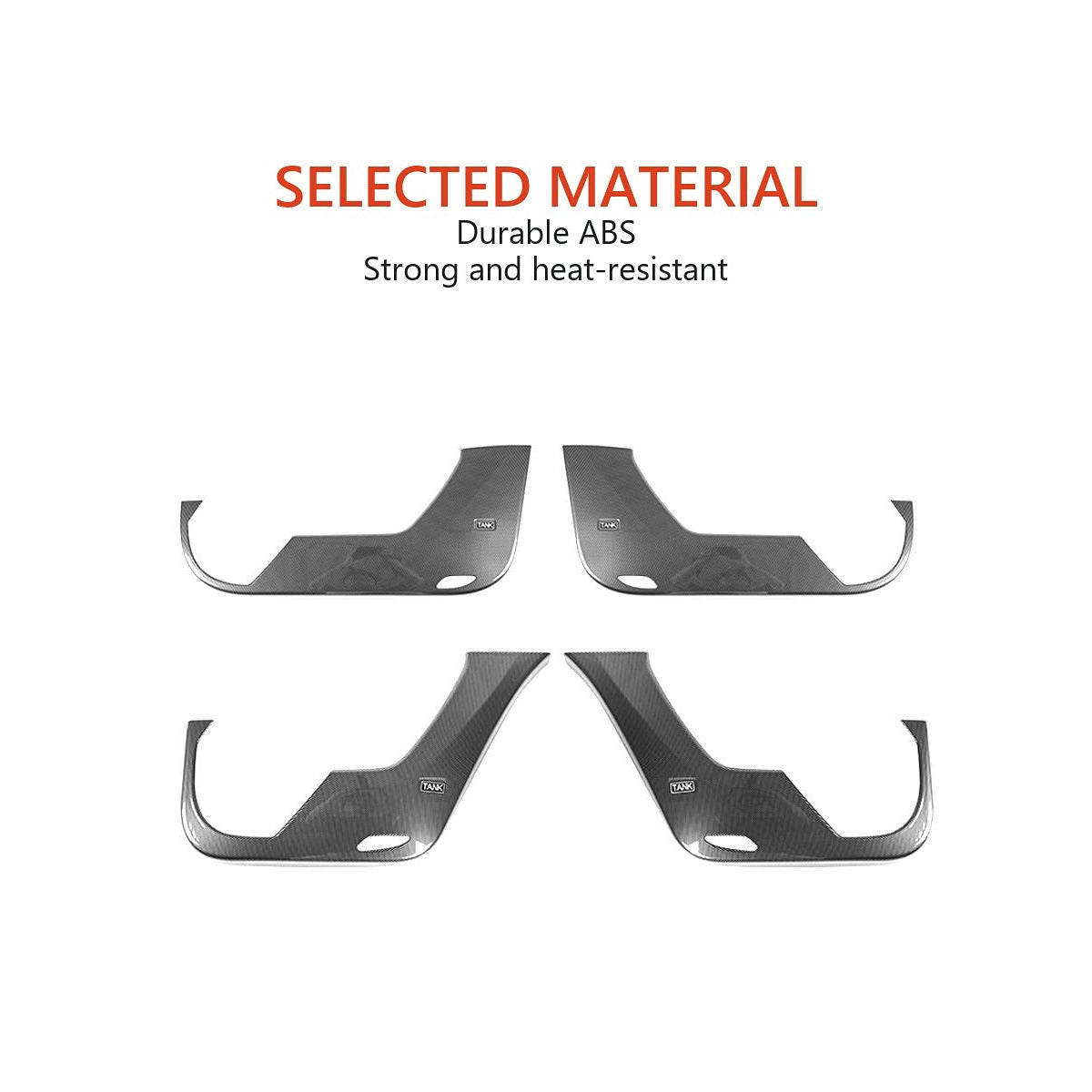 Carbon-Look Interior Protective Panel Collection for GWM Tank 400 – product image 11