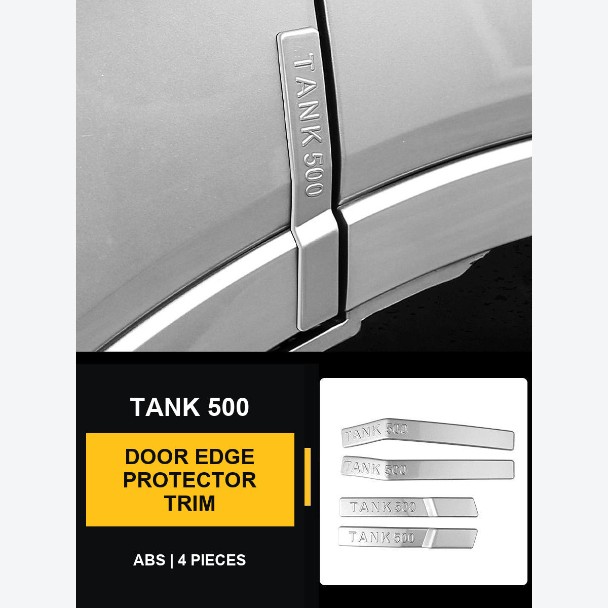 Door Edge Anti-Collision Trim Set for GWM Tank 500 – product image 8