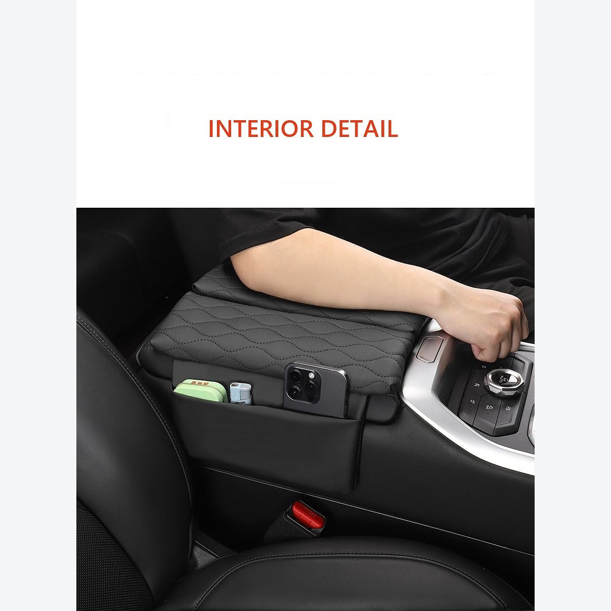 Adjustable Centre Armrest Height Pads for GWM Tank 400 – 2-Piece Set – product image 4