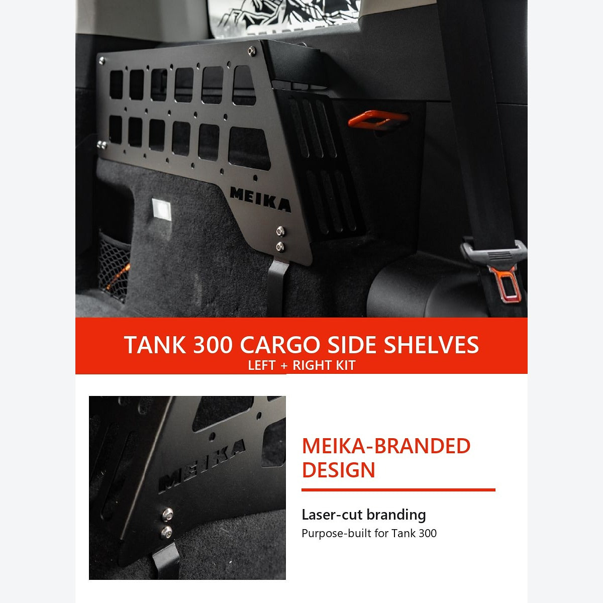 MEIKA Cargo Shelf System for GWM Tank 300 – product image 2