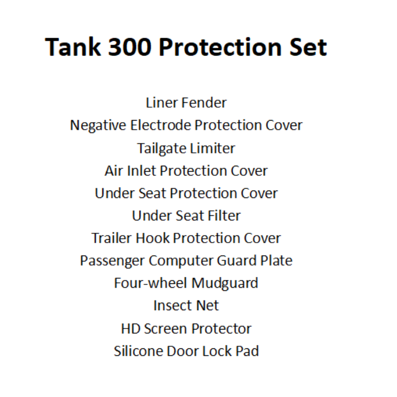 GWM Tank 300 Protection Set