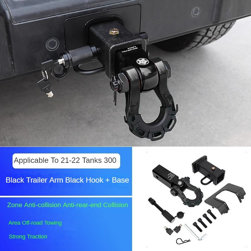 Iron Ride 02 Tow Hook & Trailer Arm Options for GWM Tank 300