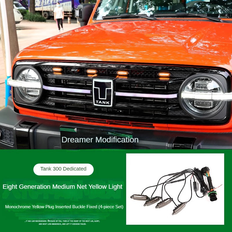 Middle Grille LED Daytime Running Lights for GWM Tank 300 - product image 5 of 8