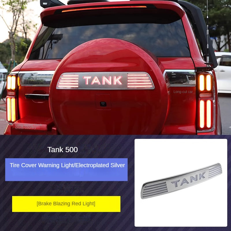 Spare Tire Cover LED Flow Light Strip for GWM Tank 500 Hi4-T