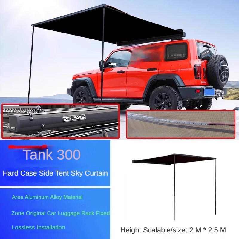 Hard-Shell Side Awning Tent for GWM Tank, Haval and Poer Models - product image 3 of 5