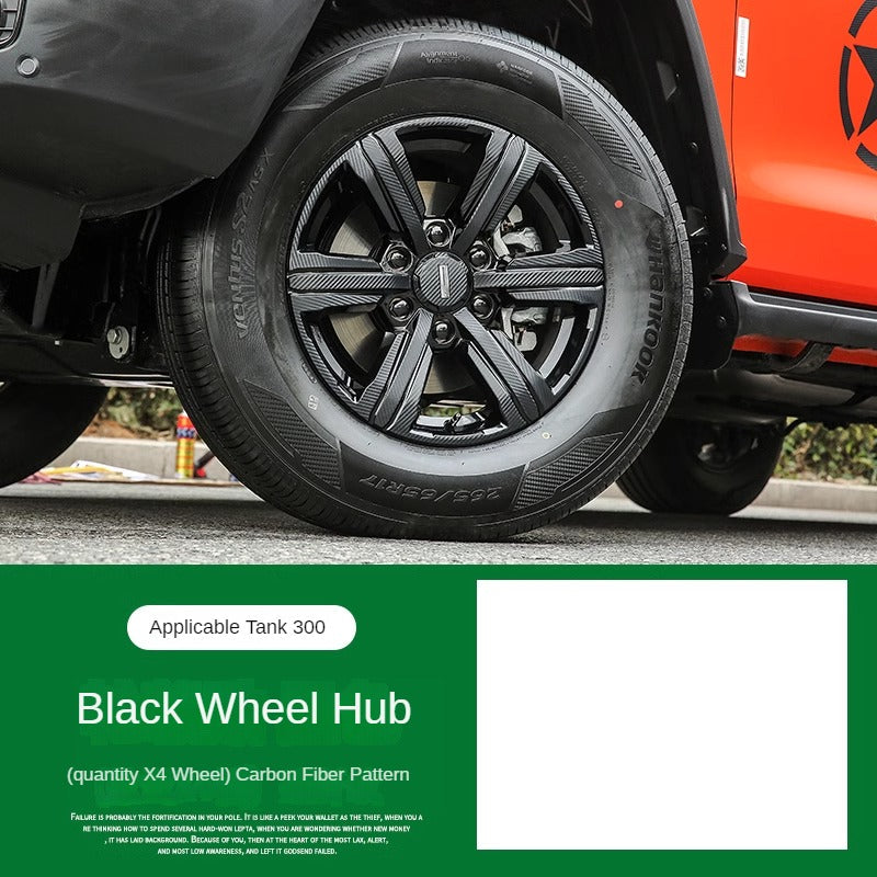 Wheel Hub Sticker Set for GWM Tank 300 - product image 4 of 4