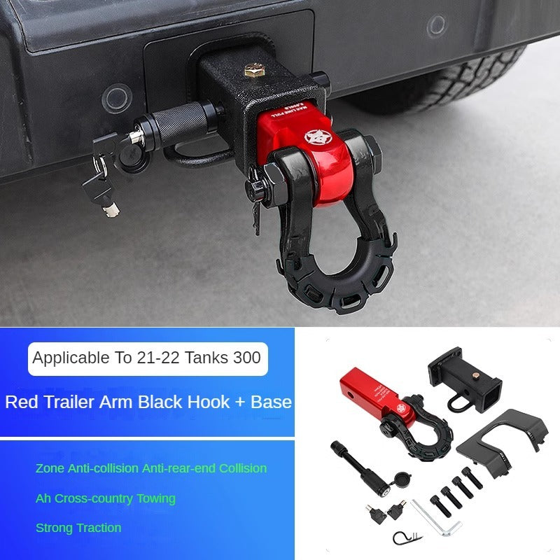 Iron Ride 02 Tow Hook & Trailer Arm Options for GWM Tank 300