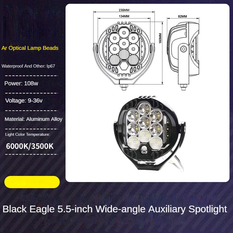 LITU Roof Light Bar and Laser Spotlight Options for GWM Tank Builds - product image 19 of 20