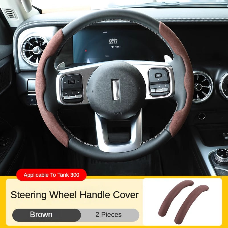 Ultra-Thin Suede Steering Wheel Cover for GWM Tank 300 - product image 8 of 9