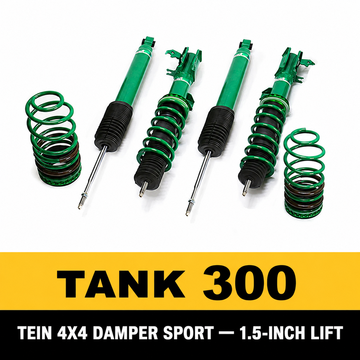 TEIN 4X4 Damper Sport Suspension Kit for GWM Tank 300 / 500 – gallery image 1