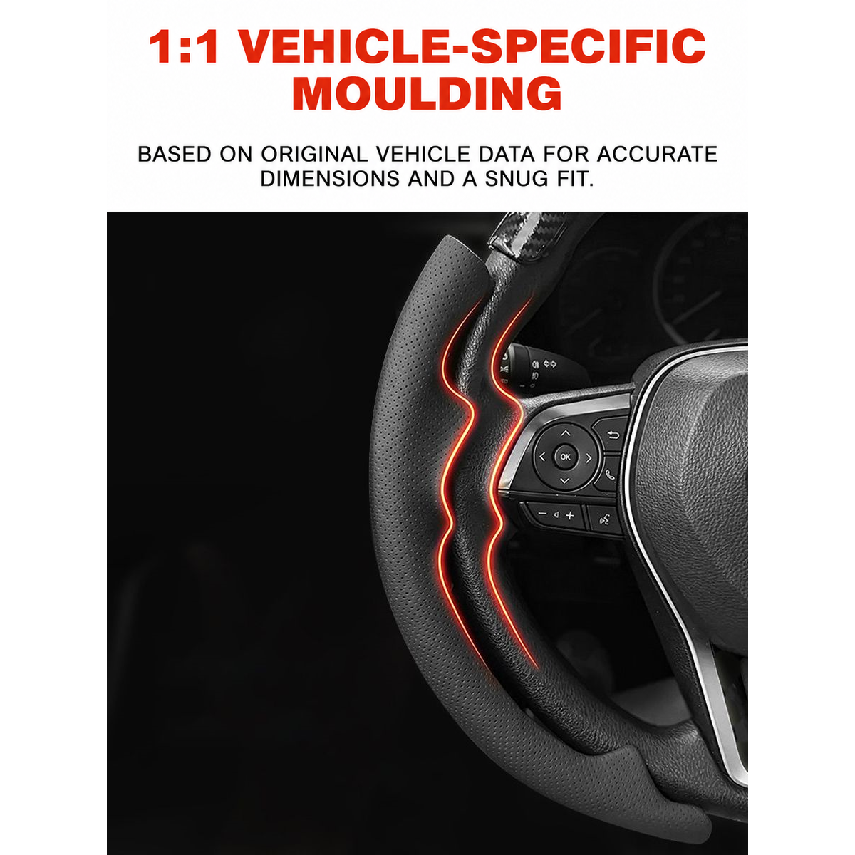 Slip-On Steering Wheel Cover for GWM Tank Series – gallery image 18