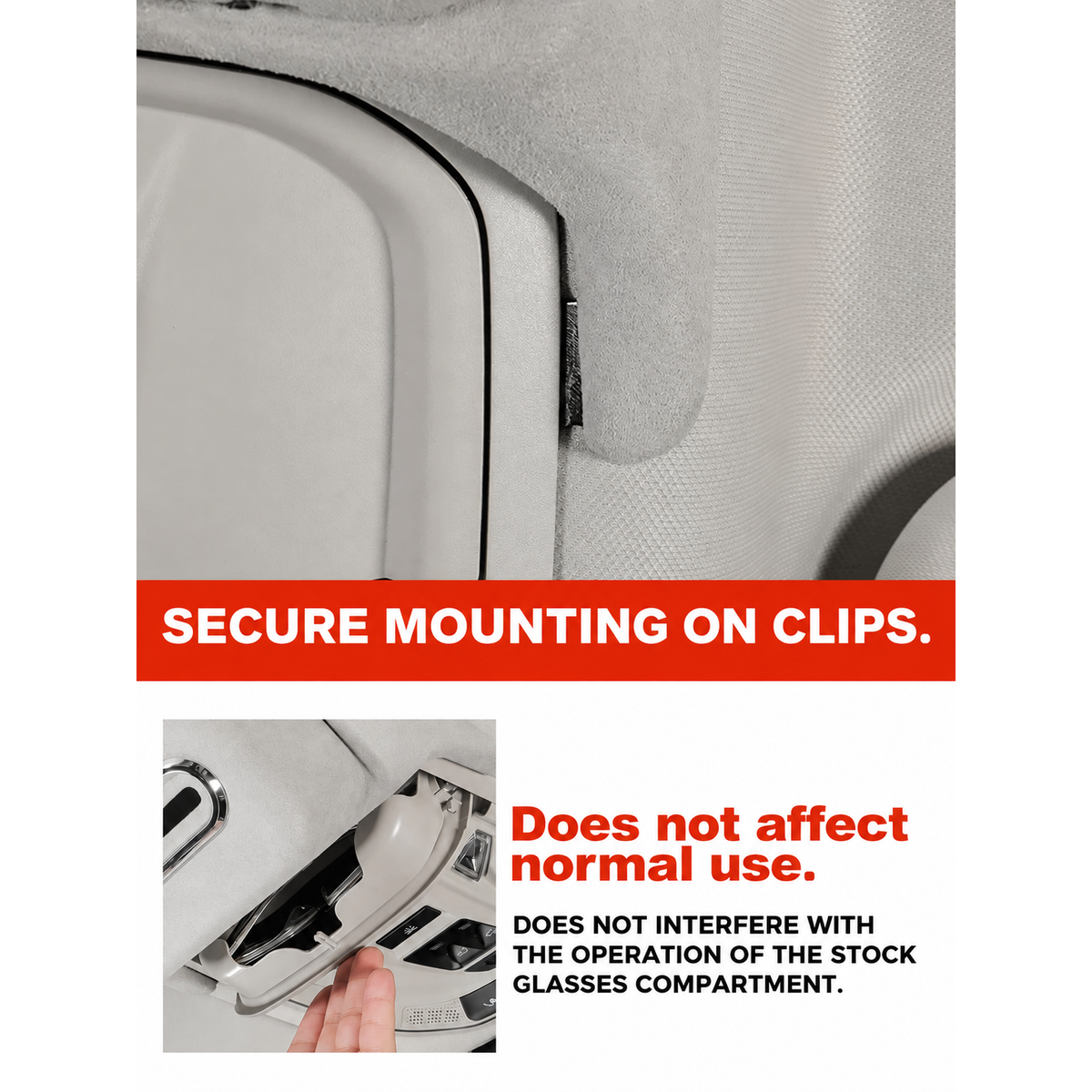 Hidden Headliner Tissue Holder for GWM Tank 300 – gallery image 5