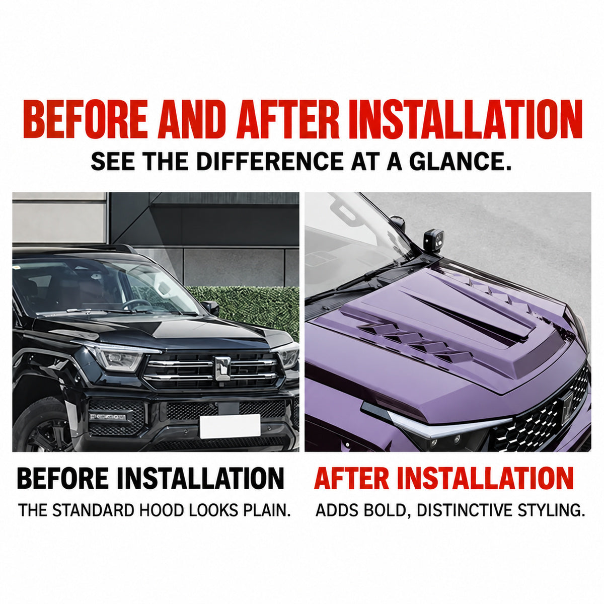 Full Hood Protector for GWM Tank 400 – product detail 2