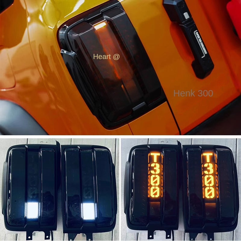 LED Streamer Steering and Brake Tail Light Pair for GWM Tank 300 - product image 4 of 5