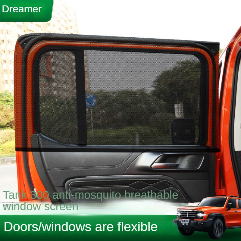 GWM Tank 300 Car Curtains Insect-proof Net