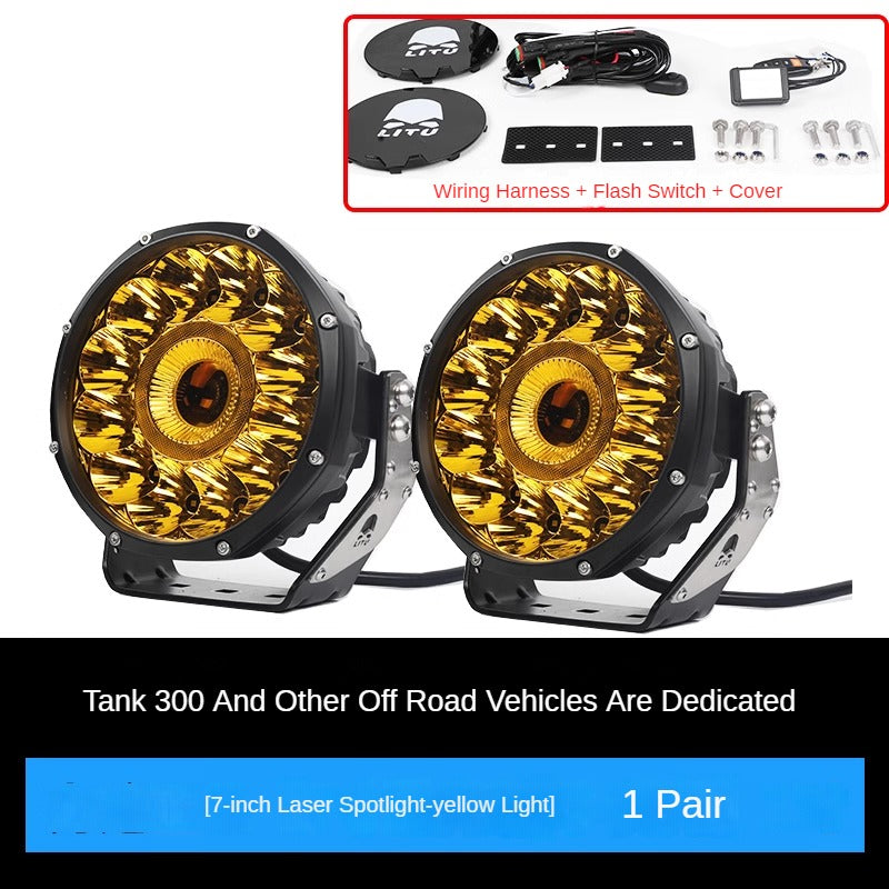 External Laser LED Spotlight Pair for GWM Tank 300 - product image 3 of 10