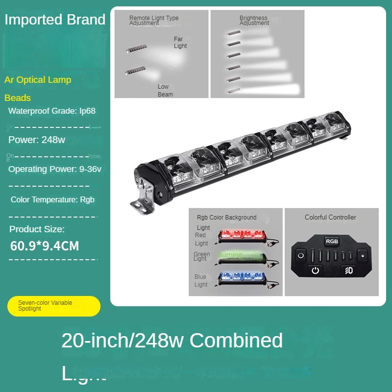 Off-Road LED Strip Spotlight Bar for GWM Tank 300 - product image 6 of 9
