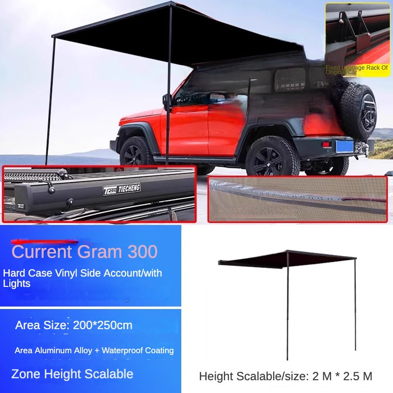 2 x 2.5 m Side Awning, Roof Rack and Ladder Options for GWM Builds - product image 5 of 15