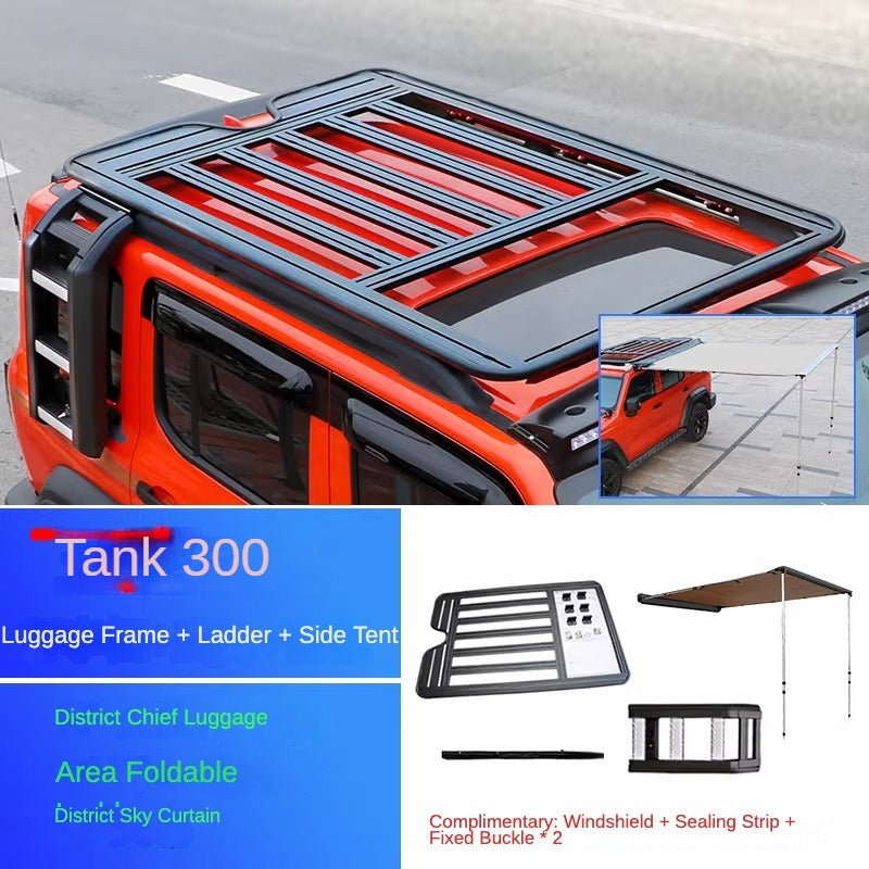 2 x 2.5 m Side Awning, Roof Rack and Ladder Options for GWM Builds - product image 9 of 15