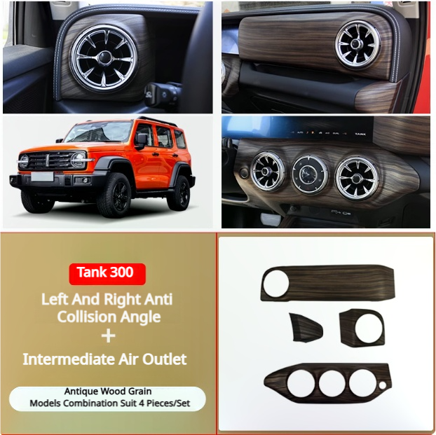 Interior Gear Panel Trim Stickers for GWM Tank 300 - product image 8 of 14