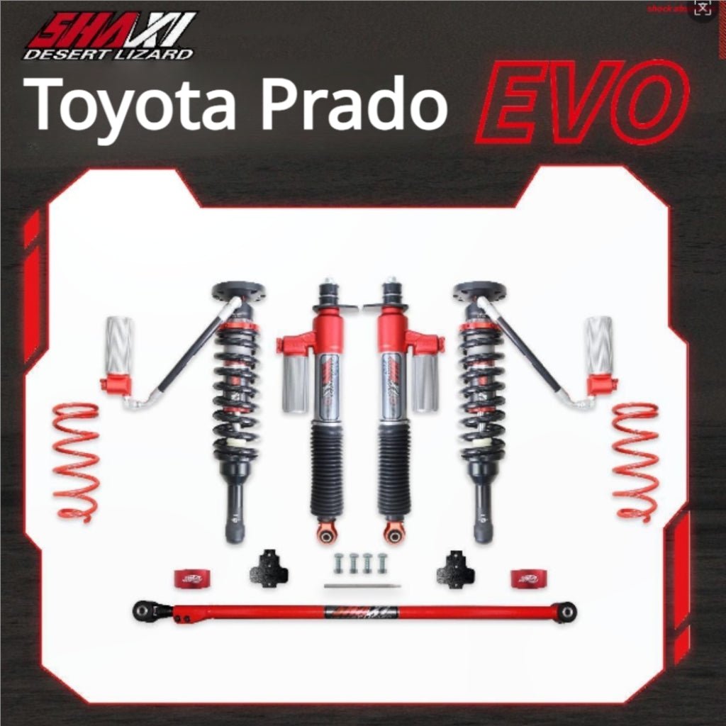 New Model Prado EVO 73 SHAXI Nitrogen-Filled Adjustable Shock Absorbers(2 inches)