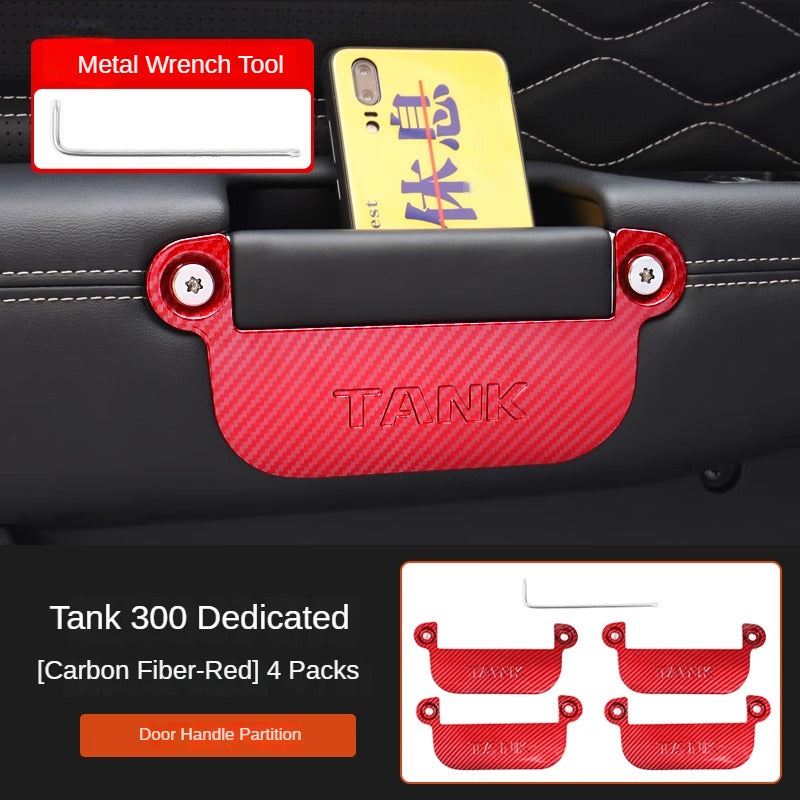 Door Handle Storage Box Partition Inserts for GWM Tank 300
