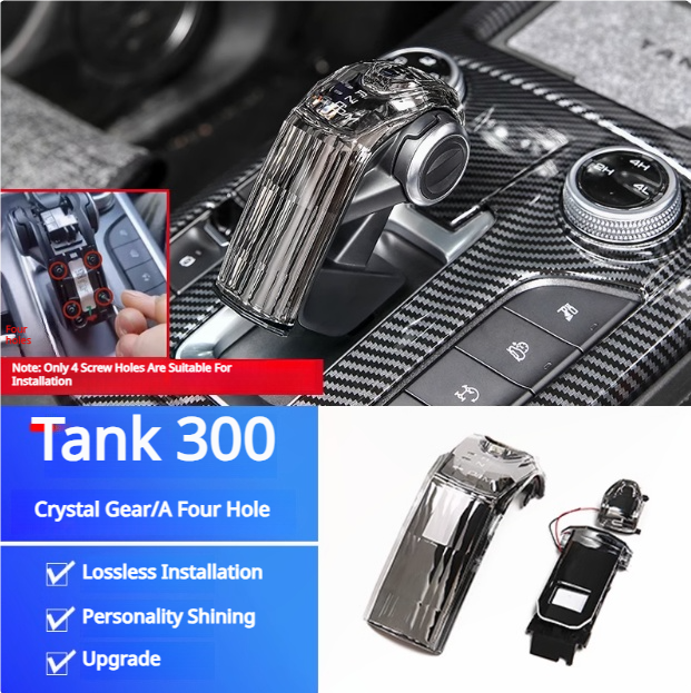 Crystal Gear Shift Knob Cover for GWM Tank 300/400 - product image 4 of 6