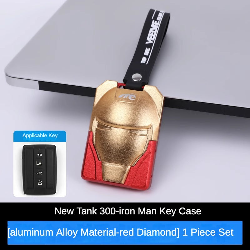Iron Man Aluminum Alloy Key Case for GWM Tank 300/500 - product image 4 of 8