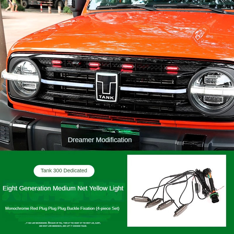 Middle Grille LED Daytime Running Lights for GWM Tank 300 - product image 6 of 8