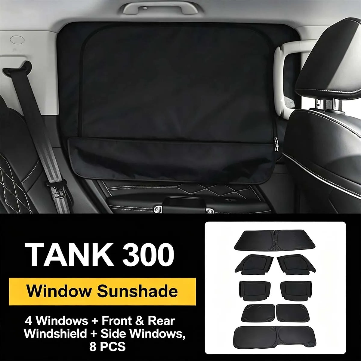 Window Curtain Set for Tank 300