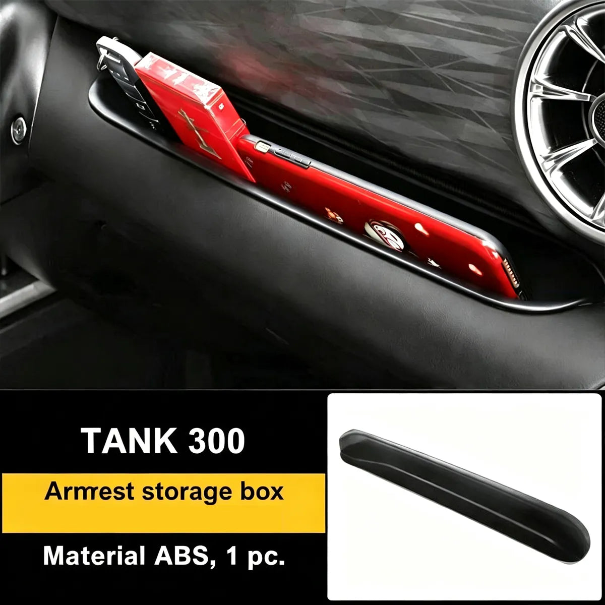 Console box for passenger Tank 300
