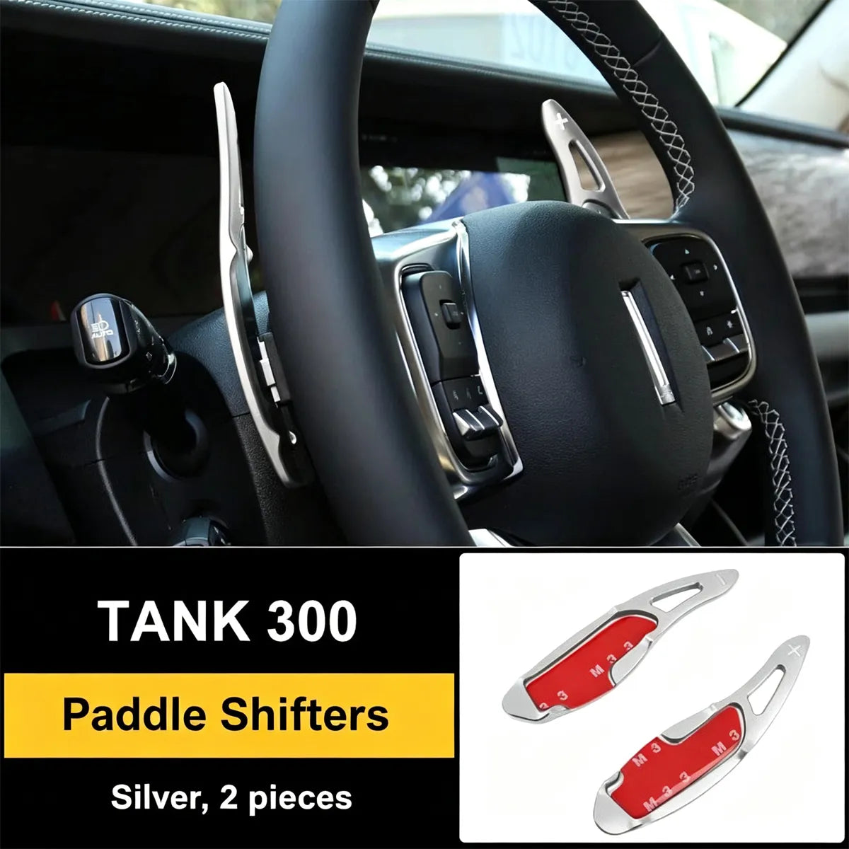 Transmission switches on Tank 300 steering wheel