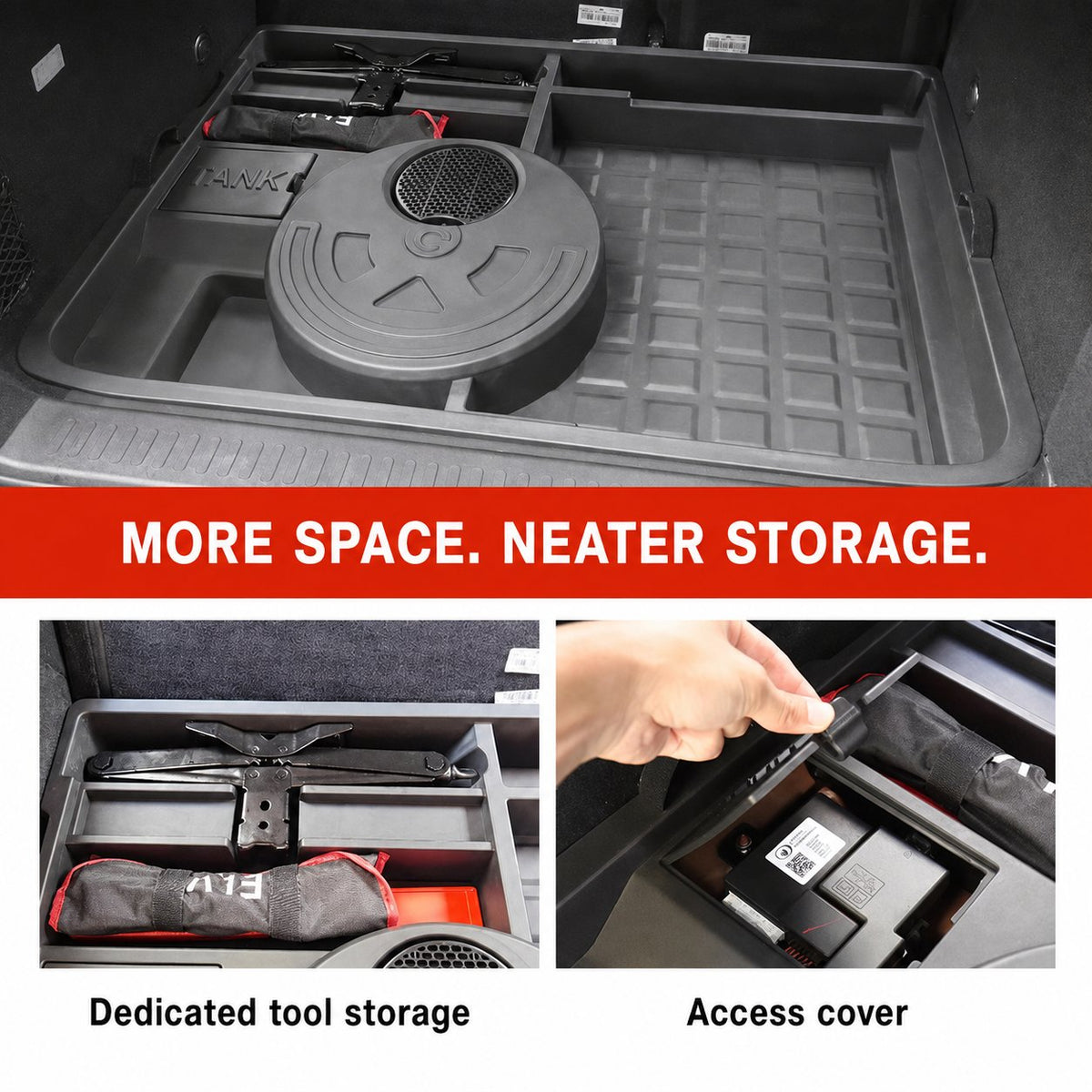 Lower Cargo Area Storage Organiser for Tank 300 – Product image 4
