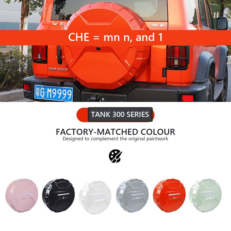 Hard Spare Wheel Cover for Tank 300 �C Style 2 – image 4