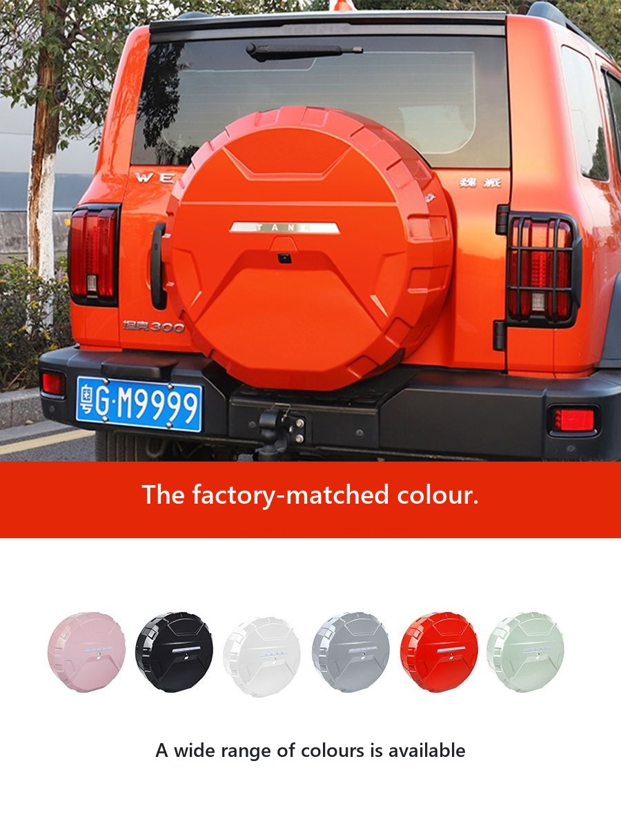 Hard Spare Wheel Cover for Tank 300 �C Style 2 – Product image 15