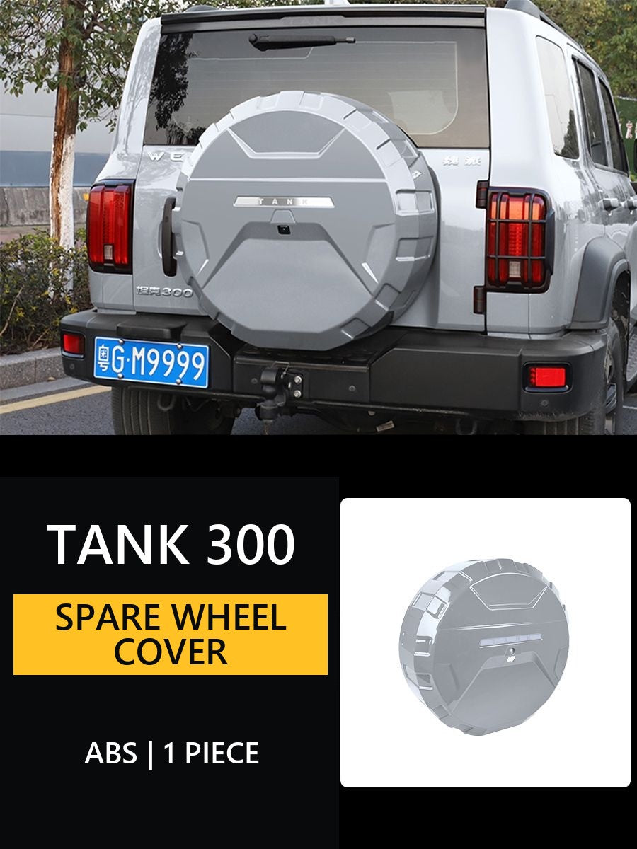 Hard Spare Wheel Cover for Tank 300 �C Style 2 – image 19#Colour_Light-grey