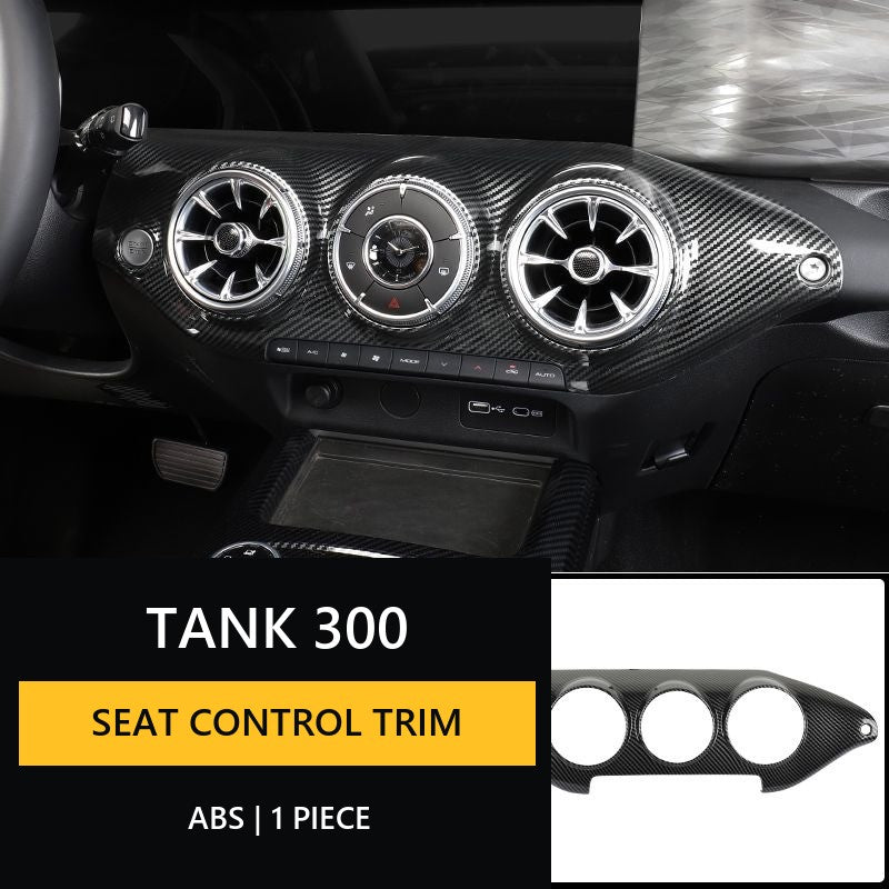 Carbon-Look Seat Adjustment Switch Covers for Tank 300 – Product image 25#Colour_Pearly