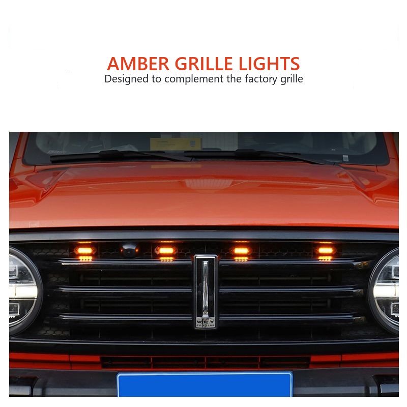 Amber Front Grille Marker Light Kit for Tank 300 – image 4