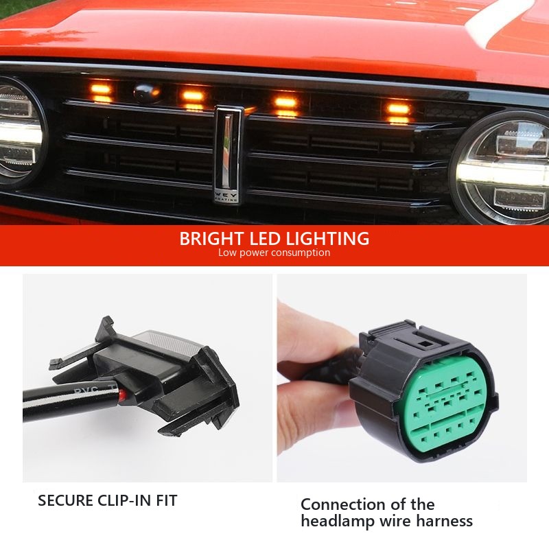Amber Front Grille Marker Light Kit for Tank 300 – image 5