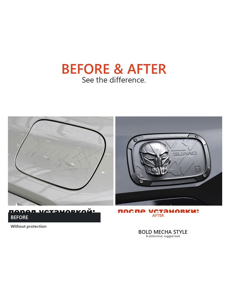 Black Samurai Fuel Door Cover for Tank 400 – image 5