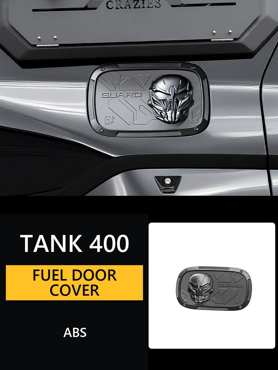 Black Samurai Fuel Door Cover for Tank 400 – image 7#Colour_Matte