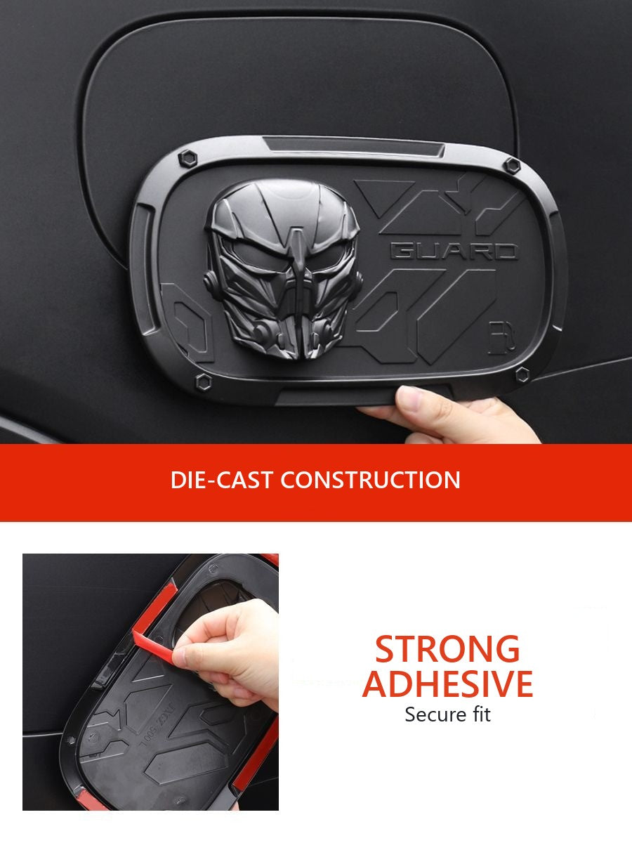 Black Samurai Fuel Door Cover for Tank 500 – image 3