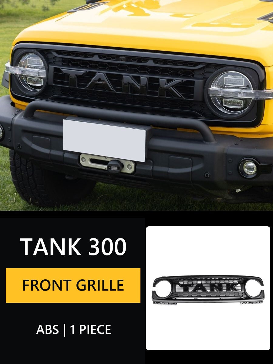 Front Grille with TANK Emblem for Tank 300