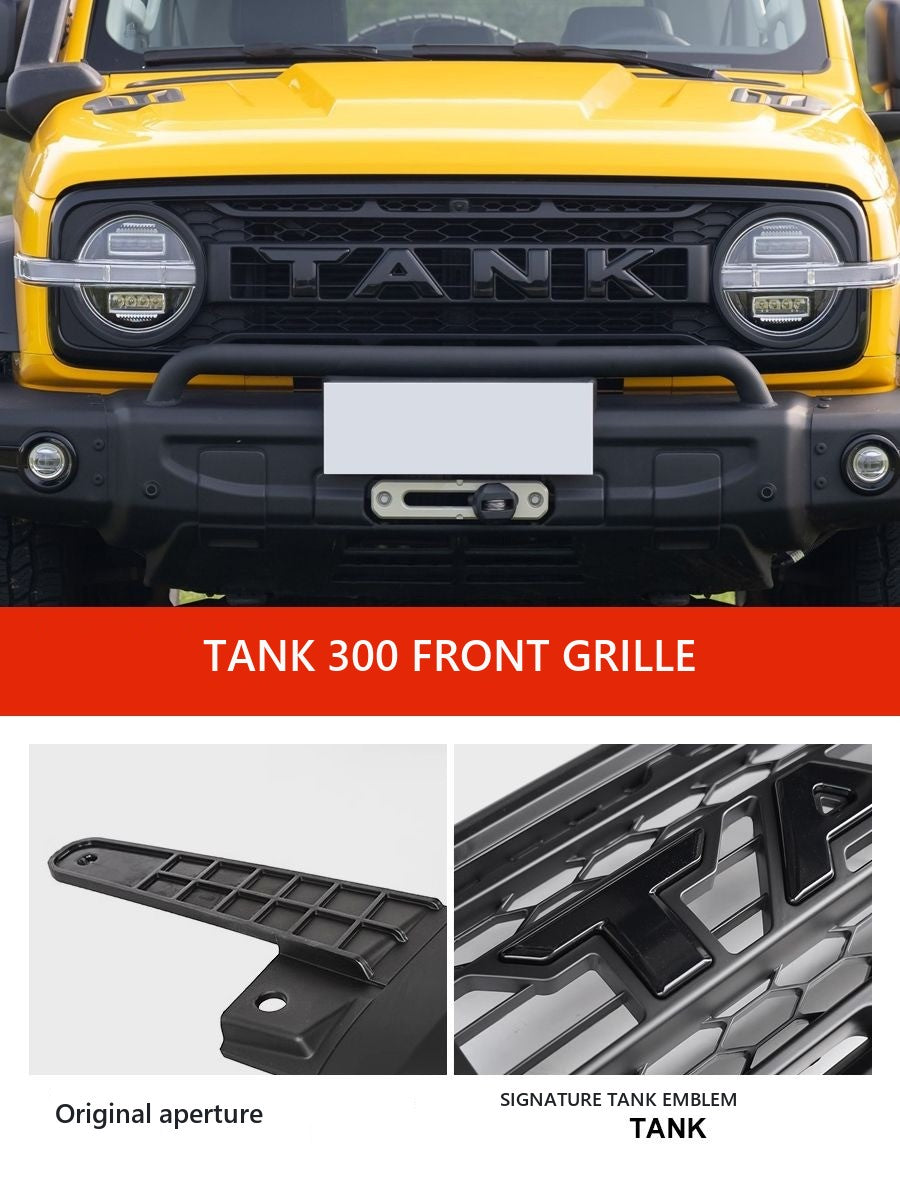 Front Grille with TANK Emblem for Tank 300 – image 2