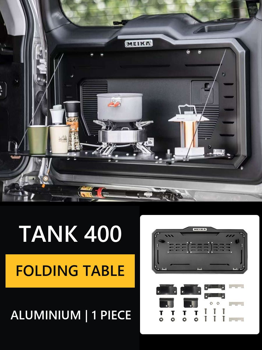 Tank 400 Folding table organiser for the trunk – meika
