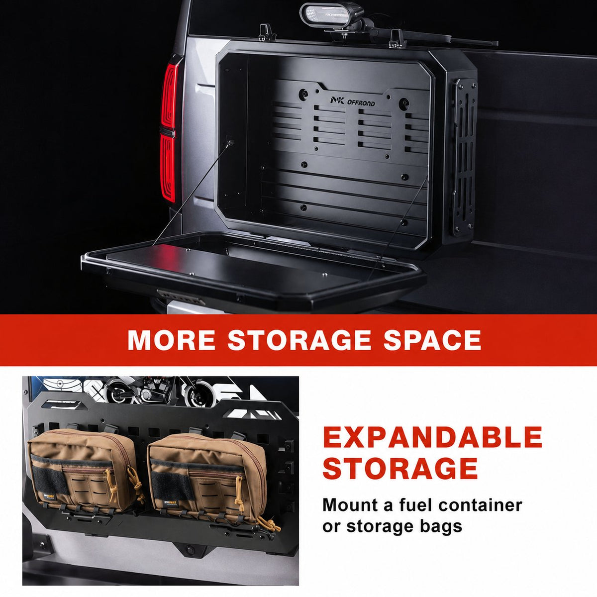 Multifunctional storage case on the door for Tank 300/400 – image 2