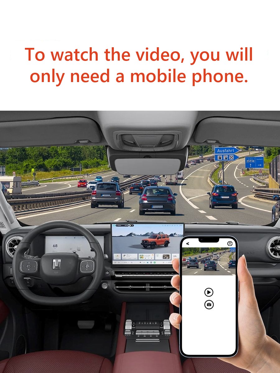 Dash camera for Tank 300 4K Ultra HD – image 2