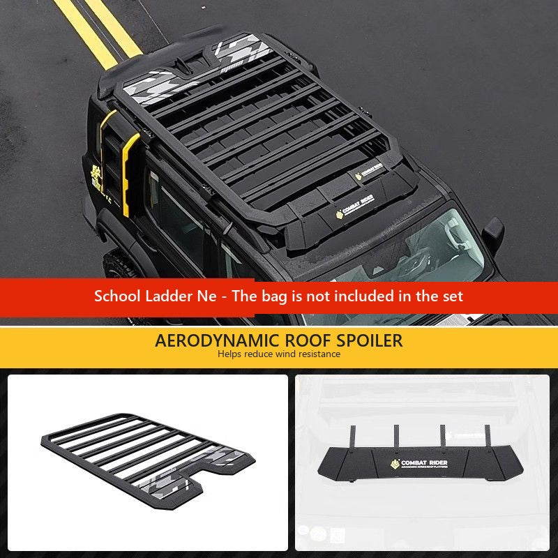 Aluminium roof rack for Tank 300 – image 10#Colour_Matte