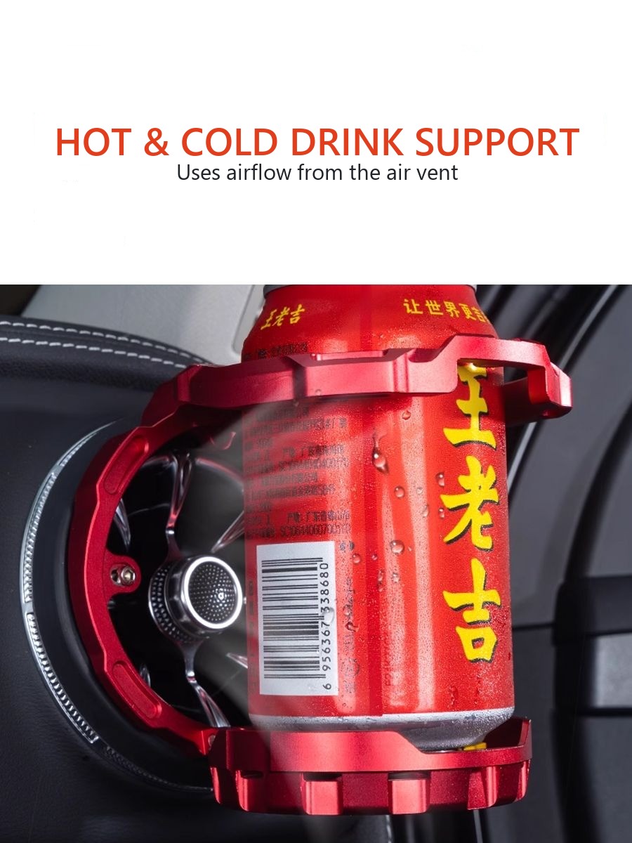Aluminium folding bottle holder on the vent Tank 300 – image 3